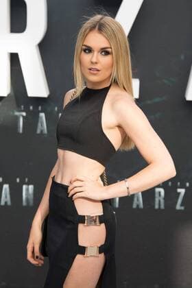 Scottish singer Tallia Storm attends The Legend of Tarzan European Premiere at the Odeon Leicester Square in London. JULY 5th 2016  JWNx162150