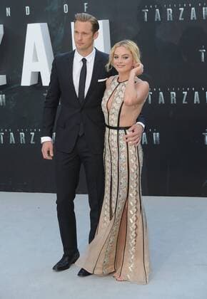 July 5, 2016 - England, United Kingdom - Alexander Skarsgard and Margot Robbie attend the European Premiere of The Legend Of Tarzan at Odeon Leciester Square. United Kingdom - ZUMAs147