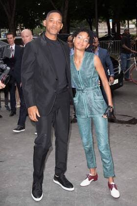 Willow Smith, Will Smith PEOPLE: Modenschau Chanel - Fashion Week haute couture - Paris - 05 07 2016 Viktorx 