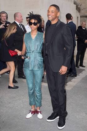 Willow Smith, Will Smith PEOPLE: Modenschau Chanel - Fashion Week haute couture - Paris - 05 07 2016 Viktorx 