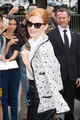 Jessica Chastain PEOPLE: Modenschau Chanel - Fashion Week haute couture - Paris - 05 07 2016 Viktorx 