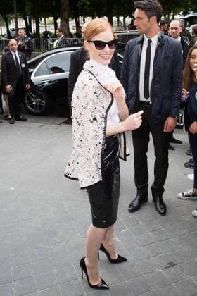 Jessica Chastain PEOPLE: Modenschau Chanel - Fashion Week haute couture - Paris - 05 07 2016 Viktorx 