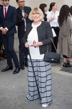 Marianne Faithfull PEOPLE: Modenschau Chanel - Fashion Week haute couture - Paris - 05 07 2016 Viktorx 