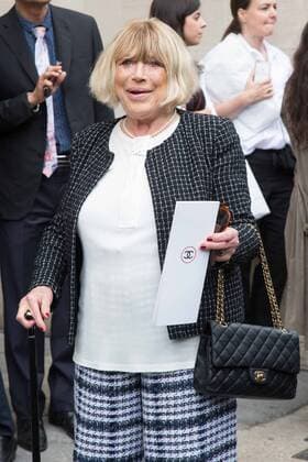 Marianne Faithfull PEOPLE: Modenschau Chanel - Fashion Week haute couture - Paris - 05 07 2016 Viktorx 