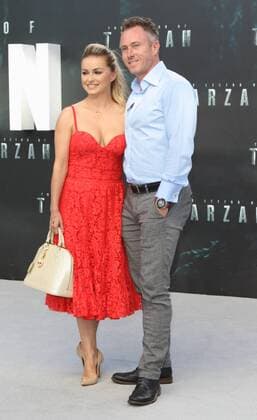 The Legend of Tarzan Premiere London.UK. Ola and James Jordan at the UK Premiere of The Legend of Tarzan at the Odeon, Leicester Square, London. 5th July 2016. LMK73-60812-060716 
