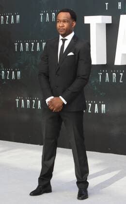The Legend of Tarzan Premiere London.UK. Osy Ikhile at the UK Premiere of The Legend of Tarzan at the Odeon, Leicester Square, London. 5th July 2016. LMK73-60812-060716 