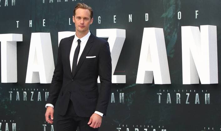 The Legend of Tarzan Premiere London.UK. Alexander Skarsgard at the UK Premiere of The Legend of Tarzan at the Odeon, Leicester Square, London. 5th July 2016. LMK73-60812-060716 