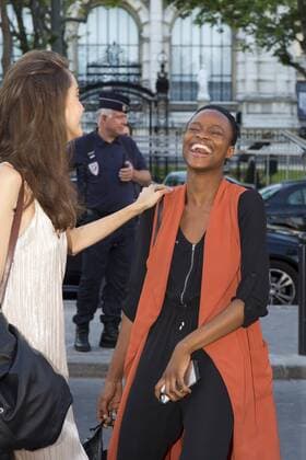 Mayowa Nicholas PEOPLE: Modenschau Alexandre Vauthier - Fashion week - Paris - 05 07 2016 StephenCailletx 
