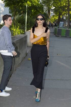 Gilda Ambrosio PEOPLE: Modenschau Alexandre Vauthier - Fashion week - Paris - 05 07 2016 StephenCailletx 