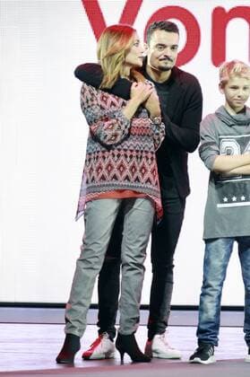 Jana Ina Zarrella mit Ehemann Giovanni Zarrella bei der Ernstings Family Fashion Show 2016 im Theater an der Elbe. Hamburg, 05.07.2016 Foto:xgbrcix xFuturexImage