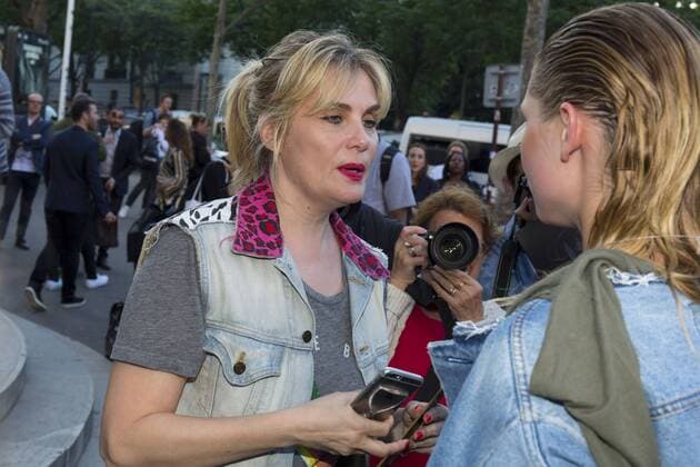 Emmanuelle Seigner PEOPLE: Modenschau Alexandre Vauthier - Fashion week - Paris - 05 07 2016 StephenCailletx 