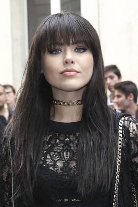 Paris Haute Couture Week - Promis vor Elie Saab Modenschau Kristina Bazan PEOPLE : Modenschau Elie Saab - Haute Couture Herbst Winter - 06 07 2016 GwendolineLeGoffx 