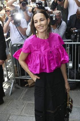 Paris Haute Couture Week - Promis vor Jean Paul Gaultier Modenschau Adriana Abascal PEOPLE : Modenschau Jean Paul Gaultier - Haute Couture Herbst Winter - 06 07 2016 GwendolineLeGoffx 