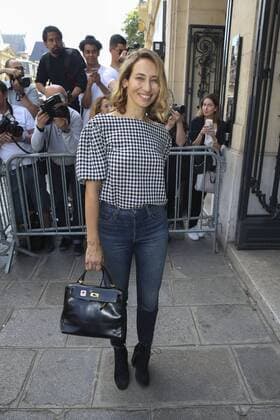 Paris Haute Couture Week - Promis vor Jean Paul Gaultier Modenschau Alexandra Golovanoff PEOPLE : Modenschau Jean Paul Gaultier - Haute Couture Herbst Winter - 06 07 2016 GwendolineLeGoffx 
