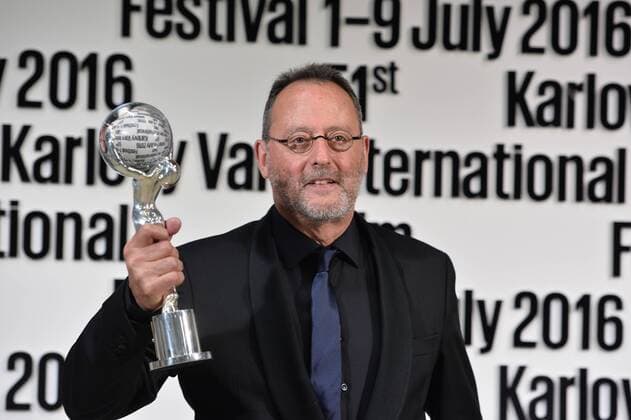 French actor Jean Reno holds the Festival President s Award at the 51st Karlovy Vary International Film Festival in Karlovy Vary, Czech Republic, July 4, 2016. (CTKxPhoto KaterinaxSulova) CTKPhotoP201607040866801  SUK_7452