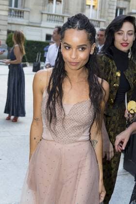 Paris Haute Couture Week - Promis vor Valentino Modenschau Zoe Kravitz PEOPLE : Modenschau Valentino - Fashion week - Paris - 06 07 2016 StephenCailletx 