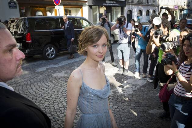 Paris Haute Couture Week - Promis vor Valentino Modenschau Diane Rouxel PEOPLE : Modenschau Valentino - Fashion week - Paris - 06 07 2016 StephenCailletx 