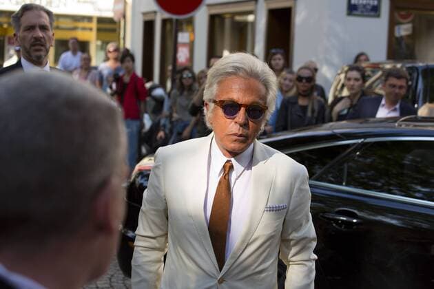 Paris Haute Couture Week - Promis vor Valentino Modenschau Giancarlo Giammetti PEOPLE : Modenschau Valentino - Fashion week - Paris - 06 07 2016 StephenCailletx 