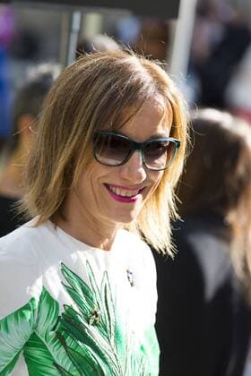 Paris Haute Couture Week - Promis vor Valentino Modenschau Silvia Grilli PEOPLE : Modenschau Valentino - Fashion week - Paris - 06 07 2016 StephenCailletx 