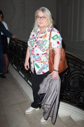 Paris Haute Couture Week - Promis bei Jean Paul Gaultier Modenschau Josiane Balasko PEOPLE : Modenschau Jean Paul Gaultier - Haute Couture Herbst Winter - 06 07 2016 Viktorx 
