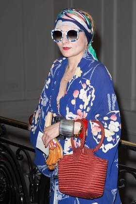 Paris Haute Couture Week - Promis bei Jean Paul Gaultier Modenschau Catherine Baba PEOPLE : Modenschau Jean Paul Gaultier - Haute Couture Herbst Winter - 06 07 2016 Viktorx 