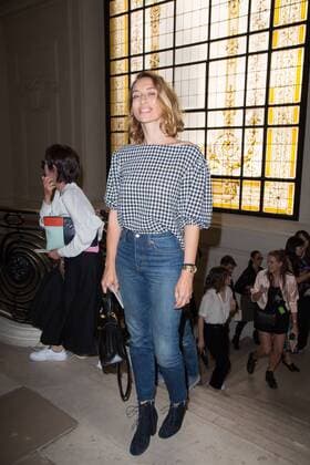 Paris Haute Couture Week - Promis bei Jean Paul Gaultier Modenschau Alexandra Golovanoff PEOPLE : Modenschau Jean Paul Gaultier - Haute Couture Herbst Winter - 06 07 2016 Viktorx 