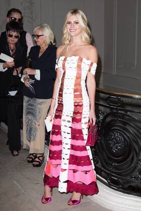 Paris Haute Couture Week - Promis bei Jean Paul Gaultier Modenschau Lala Rudge PEOPLE : Modenschau Jean Paul Gaultier - Haute Couture Herbst Winter - 06 07 2016 Viktorx 