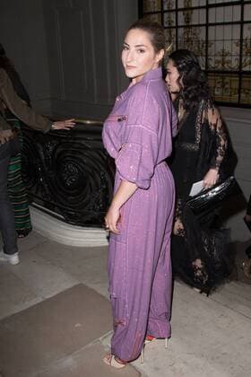 Paris Haute Couture Week - Promis bei Jean Paul Gaultier Modenschau Marilou Berry PEOPLE : Modenschau Jean Paul Gaultier - Haute Couture Herbst Winter - 06 07 2016 Viktorx 