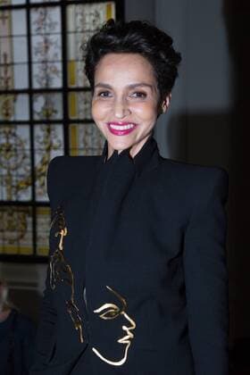 Paris Haute Couture Week - Promis bei Jean Paul Gaultier Modenschau Farida Khelfa Seydoux PEOPLE : Modenschau Jean Paul Gaultier - Haute Couture Herbst Winter - 06 07 2016 Viktorx 