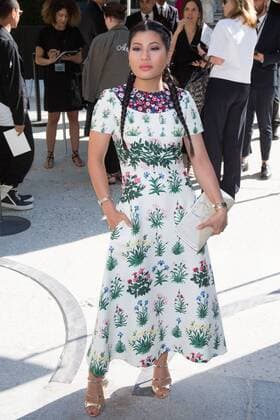Paris Haute Couture Week - Promis vor Valentino Modenschau princesse Siriwanwaree Nareerat de Tha lande PEOPLE : Modenschau Valentino - Haute Couture Herbst Winter - 06 07 2016 Viktorx 