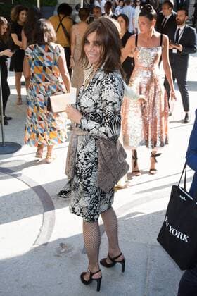 Paris Haute Couture Week - Promis vor Valentino Modenschau Carine Roitfeld PEOPLE : Modenschau Valentino - Haute Couture Herbst Winter - 06 07 2016 Viktorx 