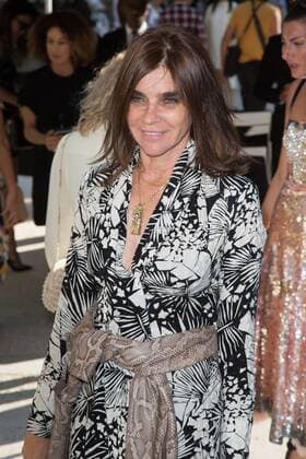 Paris Haute Couture Week - Promis vor Valentino Modenschau Carine Roitfeld PEOPLE : Modenschau Valentino - Haute Couture Herbst Winter - 06 07 2016 Viktorx 