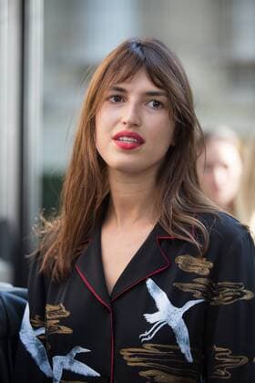 Paris Haute Couture Week - Promis vor Valentino Modenschau Jeanne Damas PEOPLE : Modenschau Valentino - Haute Couture Herbst Winter - 06 07 2016 Viktorx 