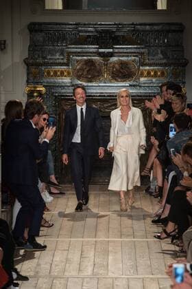 209310 Marineau Starface 2016-07-06 Paris France Paris Fashion week. Defilé Haute Couture Automne Hiver 2016 Valentino Valentino, autumn-winter 2016 Paris, France Editorial use only Chiuri, Maria Grazia; Piccioli, Pierpaolo  Copyright: xMarineaux STAR_209310_058