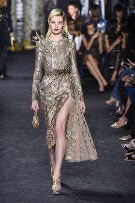 209311 Marineau Starface 2016-07-06 Paris France Paris Fashion week. Defilé Haute Couture Automne Hiver 2016 Elie Saab. Elie Saab, Couture autumn-winter 2016 Paris, France Editorial use only  Copyright: xMarineaux STAR_209311_007