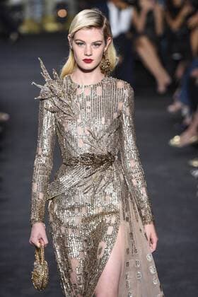 209311 Marineau Starface 2016-07-06 Paris France Paris Fashion week. Defilé Haute Couture Automne Hiver 2016 Elie Saab. Elie Saab, Couture autumn-winter 2016 Paris, France Editorial use only  Copyright: xMarineaux STAR_209311_008