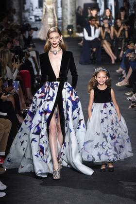 209311 Marineau Starface 2016-07-06 Paris France Paris Fashion week. Defilé Haute Couture Automne Hiver 2016 Elie Saab. Elie Saab, Couture autumn-winter 2016 Paris, France Editorial use only  Copyright: xMarineaux STAR_209311_012