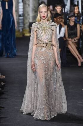 209311 Marineau Starface 2016-07-06 Paris France Paris Fashion week. Defilé Haute Couture Automne Hiver 2016 Elie Saab. Elie Saab, Couture autumn-winter 2016 Paris, France Editorial use only  Copyright: xMarineaux STAR_209311_018