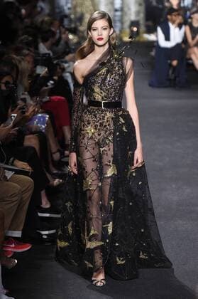 209311 Marineau Starface 2016-07-06 Paris France Paris Fashion week. Defilé Haute Couture Automne Hiver 2016 Elie Saab. Elie Saab, Couture autumn-winter 2016 Paris, France Editorial use only  Copyright: xMarineaux STAR_209311_022