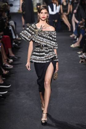 209311 Marineau Starface 2016-07-06 Paris France Paris Fashion week. Defilé Haute Couture Automne Hiver 2016 Elie Saab. Elie Saab, Couture autumn-winter 2016 Paris, France Editorial use only  Copyright: xMarineaux STAR_209311_036