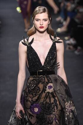 209311 Marineau Starface 2016-07-06 Paris France Paris Fashion week. Defilé Haute Couture Automne Hiver 2016 Elie Saab. Elie Saab, Couture autumn-winter 2016 Paris, France Editorial use only  Copyright: xMarineaux STAR_209311_042