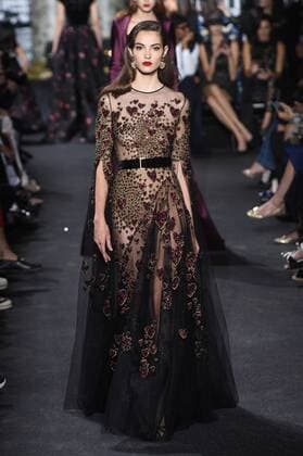 209311 Marineau Starface 2016-07-06 Paris France Paris Fashion week. Defilé Haute Couture Automne Hiver 2016 Elie Saab. Elie Saab, Couture autumn-winter 2016 Paris, France Editorial use only  Copyright: xMarineaux STAR_209311_048