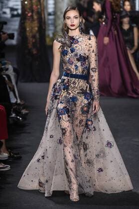 209311 Marineau Starface 2016-07-06 Paris France Paris Fashion week. Defilé Haute Couture Automne Hiver 2016 Elie Saab. Elie Saab, Couture autumn-winter 2016 Paris, France Editorial use only  Copyright: xMarineaux STAR_209311_053