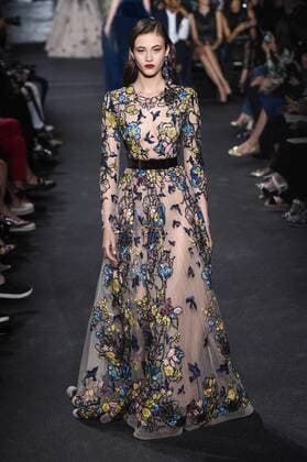 209311 Marineau Starface 2016-07-06 Paris France Paris Fashion week. Defilé Haute Couture Automne Hiver 2016 Elie Saab. Elie Saab, Couture autumn-winter 2016 Paris, France Editorial use only  Copyright: xMarineaux STAR_209311_057