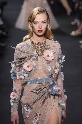209311 Marineau Starface 2016-07-06 Paris France Paris Fashion week. Defilé Haute Couture Automne Hiver 2016 Elie Saab. Elie Saab, Couture autumn-winter 2016 Paris, France Editorial use only  Copyright: xMarineaux STAR_209311_069