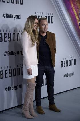 Australia: Ronan Keating and family at Star Trek Beyond Premiere Ronan Keating and wife Storm at the Star Trek Beyond Premiere at Hoyts Entertainment Quarter on July 07, 2016 in Sydney, Australia. Star Trek Beyond is the latest sequel in the Star Trek franchise created by Gene Roddenberry and directed by Justin Lin. FOR EDITORIAL USE ONLY.Pacific Press Agency  HughxPeterswald