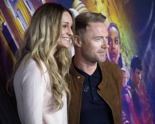 Australia: Ronan Keating and family at Star Trek Beyond Premiere Ronan Keating and wife Storm at the Star Trek Beyond Premiere at Hoyts Entertainment Quarter on July 07, 2016 in Sydney, Australia. Star Trek Beyond is the latest sequel in the Star Trek franchise created by Gene Roddenberry and directed by Justin Lin. FOR EDITORIAL USE ONLY.Pacific Press Agency  HughxPeterswald