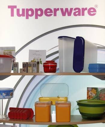 Tupperware ist am Freitag (12.11.10) auf der Genussmesse eat-and-style in Koeln fotografiert.