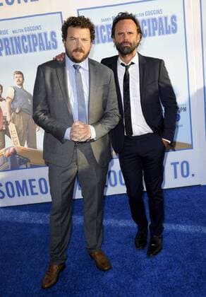 Danny McBride & Walton Goggins VICE PRINCIPALS SERIERS PREMIERE Hollywood Patrick Rideaux PicturePerfect