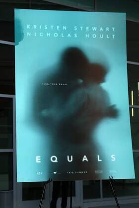 LOS ANGELES - JUL 7: Equals Poster at the Equals LA Premiere at the ArcLight Hollywood on July 7, 2016 in Los Angeles, CA  KathyxHutchins
